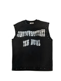 Emoji emotions black Muscle tee